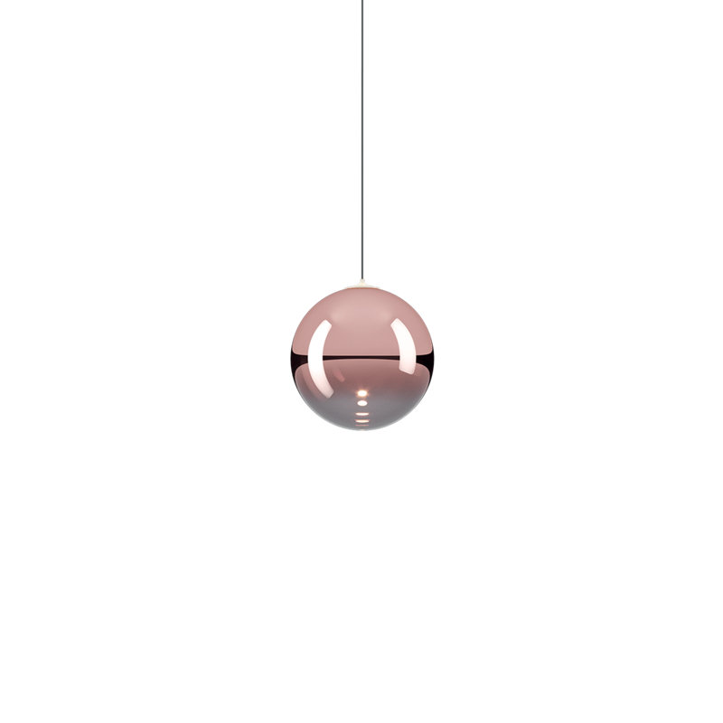 Lodes Random Solo 12 Suspension Lamp Low-V, Rose Gold