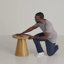 Padmore Solid Wood Block End Table