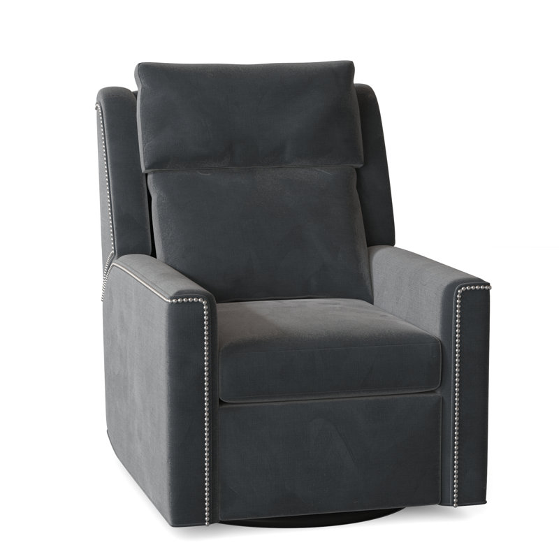 Nolan 29" Wide Standard Recliner, Manual, Swivel Glider, 2018 Snow