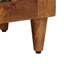 Solid Wood Rectangle Accent Cabinet