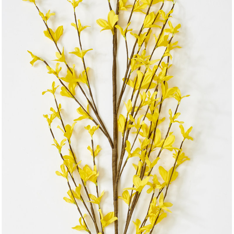 57" Artificial Forsythia Spray