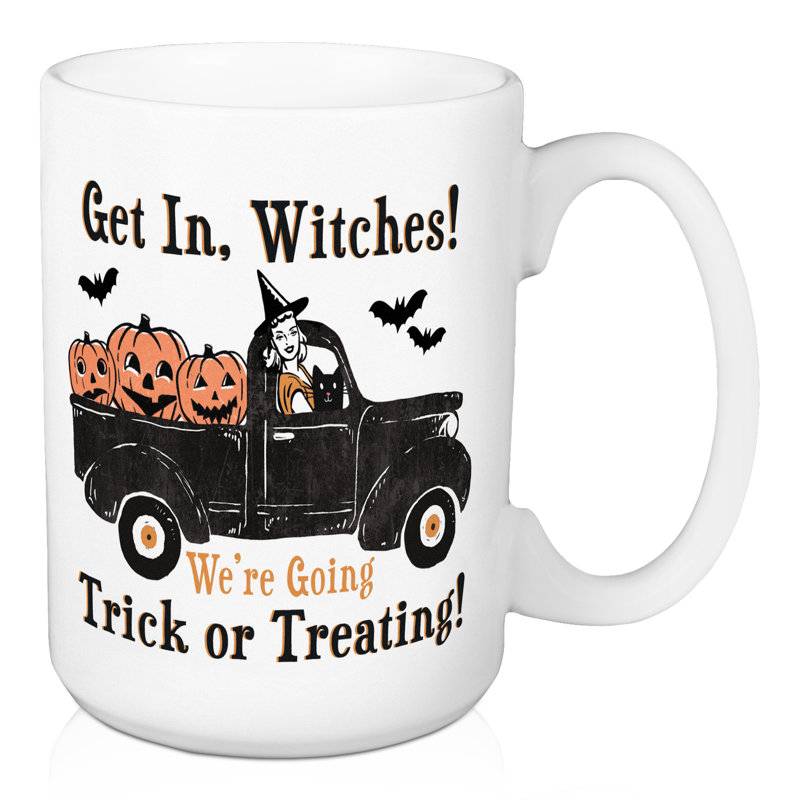 Tasse à café Encino «Get in Witches»