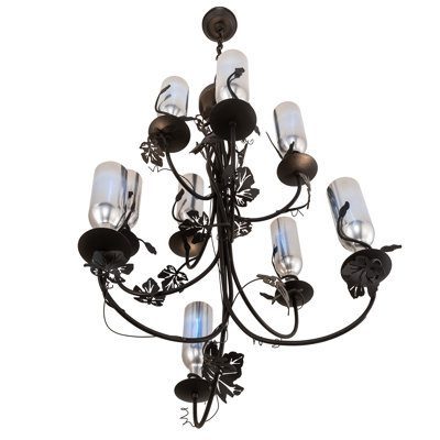 Attenborough 9 - Light Dimmable Tiered Chandelier
