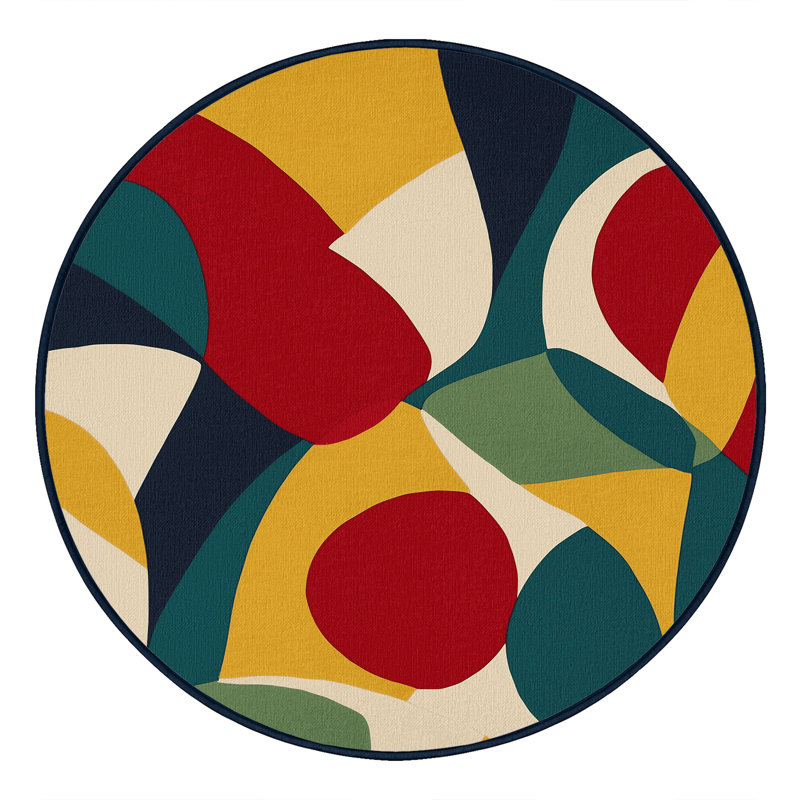 Funky Beam Rug, Round 4'
