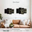 Whiskey Cellar - Ensemble de 4 toiles tendues-273099752