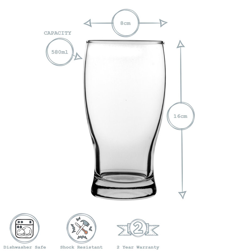 Belek 580ml Glass, 6