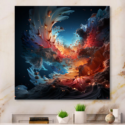 " Expressionist Space Shuttle Burst "