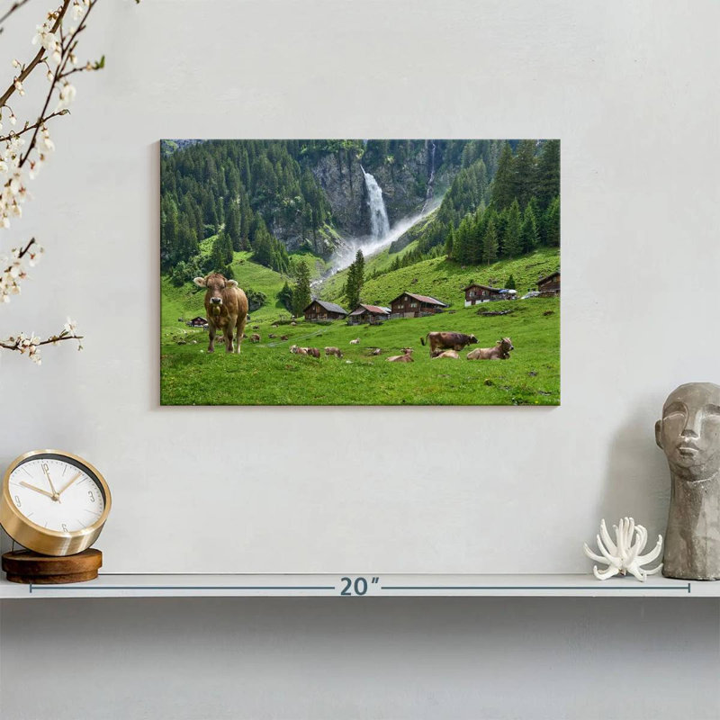Alvord, Suisse, Highland Cows, H 8 po x l 12 po
