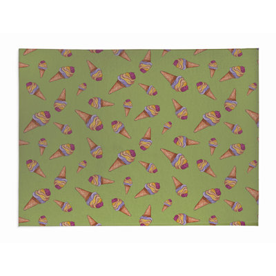 Summer Ice Cream Outdoor Rug