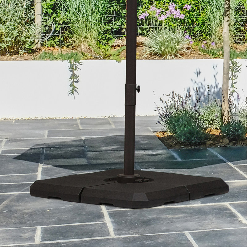 Poids de la base du parasol robuste - capacité de 264 lb