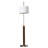 86.5'' Nickel Arched Floor Lamp