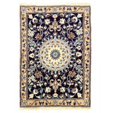 Ramee Hand Woven Cotton and Wool Oriental Area Rug
