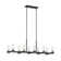 10 - Light Dimmable Linear Chandelier