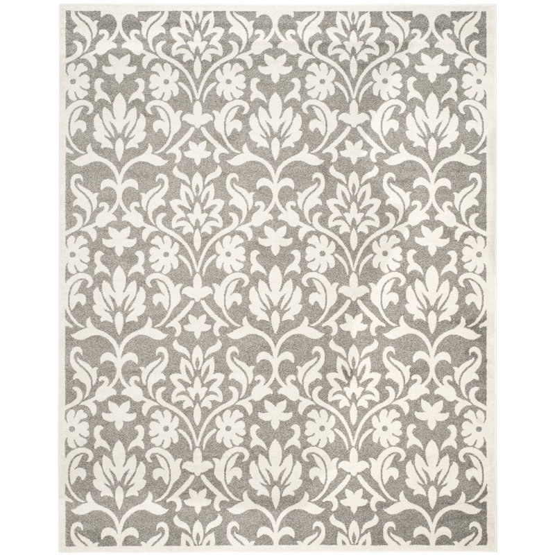 Cirila Performance Floral Rug, Rectangle 8' x 10'