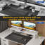 Manufactured Wood Monitor Stand