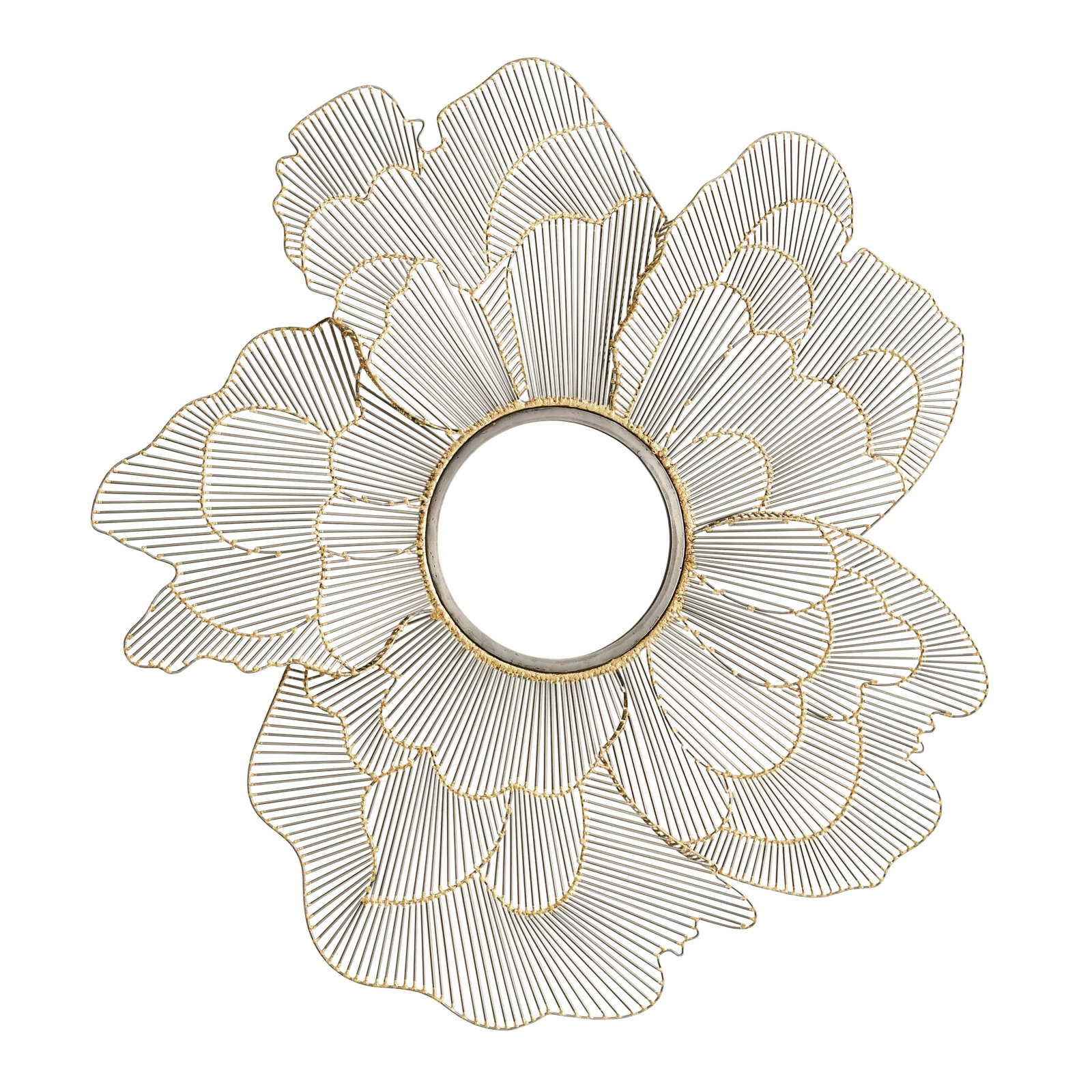 Global Views Iron Poppy Mirror & Reviews | Wayfair