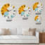 Horloge murale moderne à une ligne-60329201