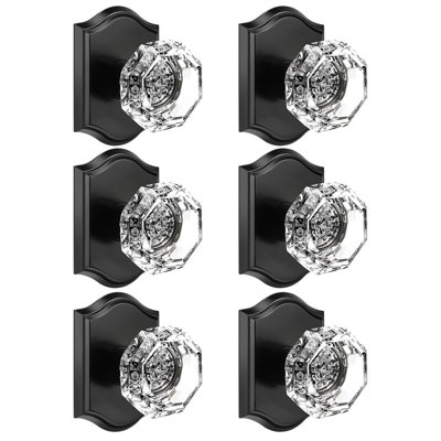 Faux bouton de porte simple Crystal