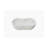 Bathroom Vessel Sink With Pre-Drilled Drain Hole-123167383