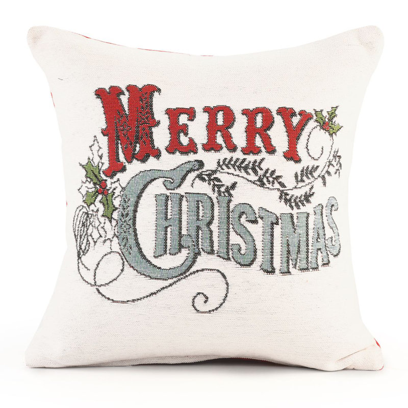 Schulter Cotton Patchwork Red Square Euro Cushion