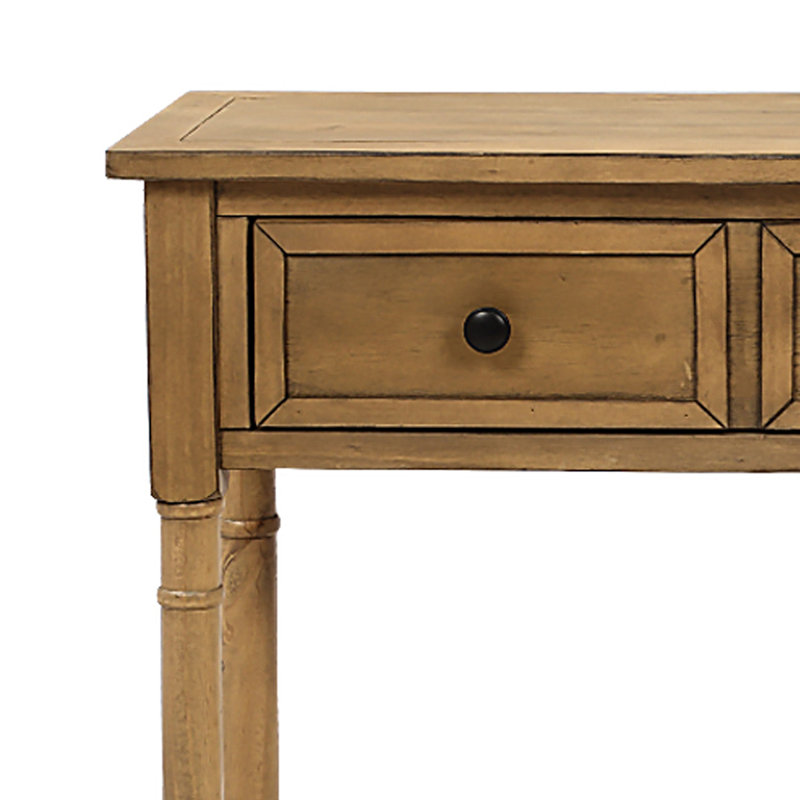 Azelle 58.01'' Console Table, Brown