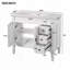 Meuble-lavabo 36 po avec lavabo en céramique, tablettes réglables-1865896015