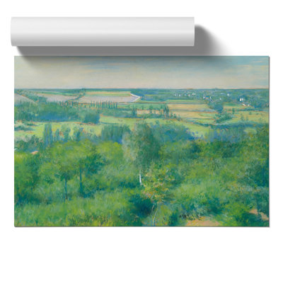 Yerres Valley by Gustave Caillebotte - No Frame Painting
