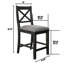 Tabouret de comptoir 25,5 po Islas
