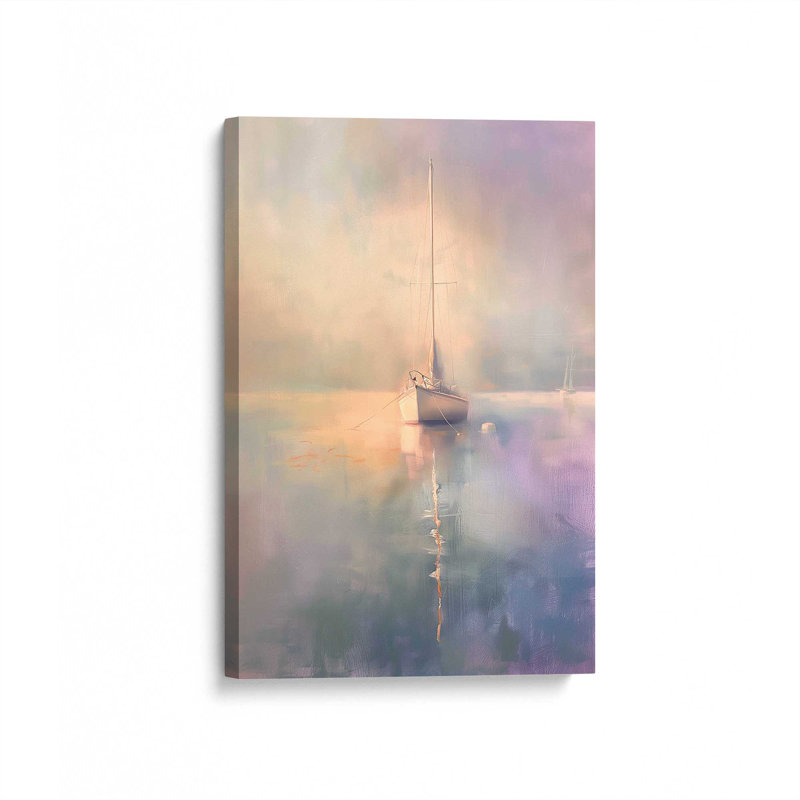 «Ocean's Sentinel V1 sur toile» par Golden Glow Interiors, Toile tendue, H 18 po x l 12 po x P 1,25 po
