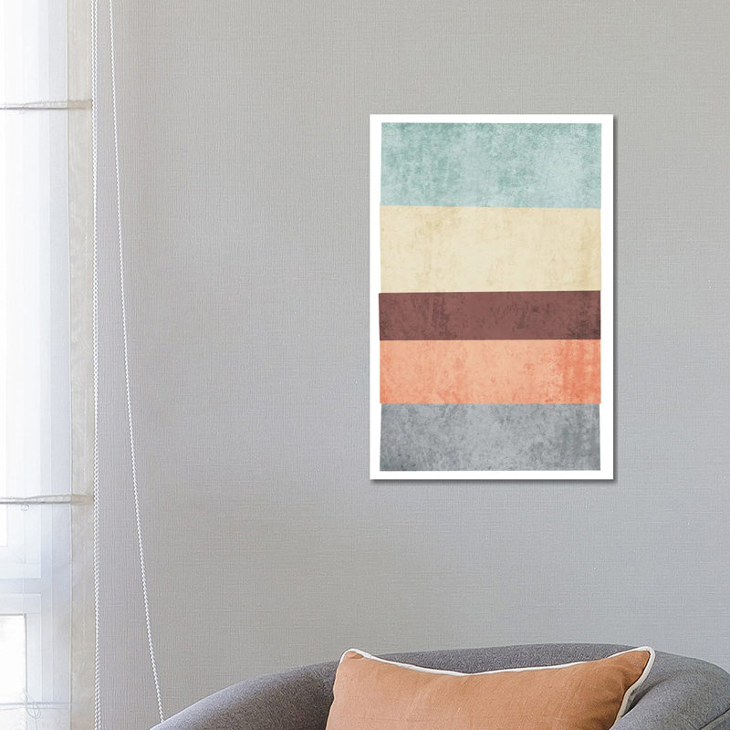 Geometric Shapes VII by Irena Orlov - Wrapped Canvas Gallery-Wrapped Canvas Giclée, 66.04 cm H x 45.72 cm W x 1.91 cm D