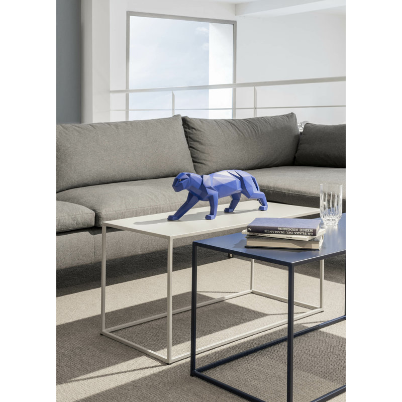 Origami Panther Figurine, Blue