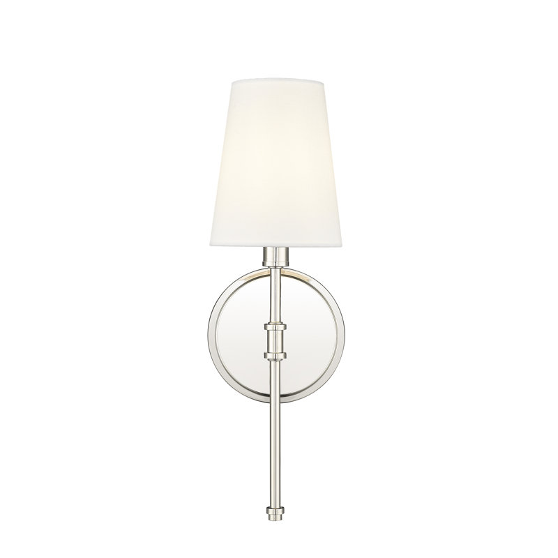 Adorra 15" High 1-Light Wall Sconce, Polished Nickel