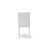 9 Piece Dining Table Set Includes a Rectangle Kitchen Table with X-Legs and 8 White Faux Leather Parson Dining Room Chairs, 40x72 Inch, Multi-Color-821668620-821668614