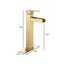 Robinet de salle de bain à un trou-64108673