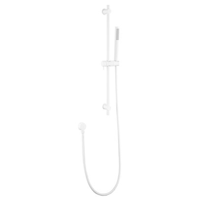 Barre de douche en acier inoxydable avec douchette et boyau extra-long de 69 po - Matériau robuste et ergonomique