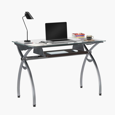 Bureau d'ordinateur rectangulaire