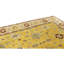 High-Quality Hand-Knotted Gold And Ivory Area Rug