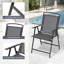 Chaise de patio pliante en métal Hickley-1747618589