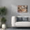  «West Highland White Terrier In The Kitchen» par Rich Monet, art mural sur toile, 18 po x 12 po