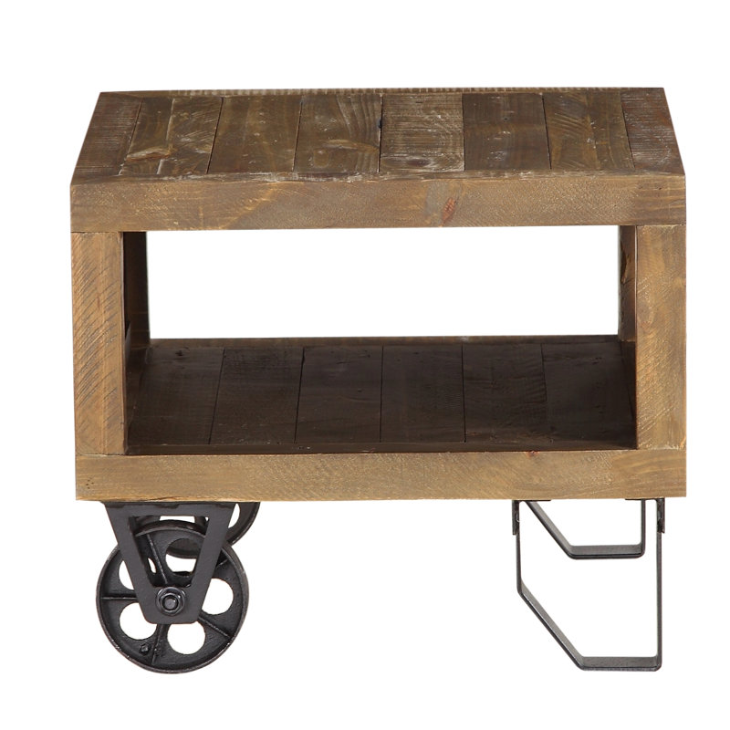 Refugio Solid Wood End Table