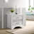 Miranda 2-Drawer Nightstand White-106714823