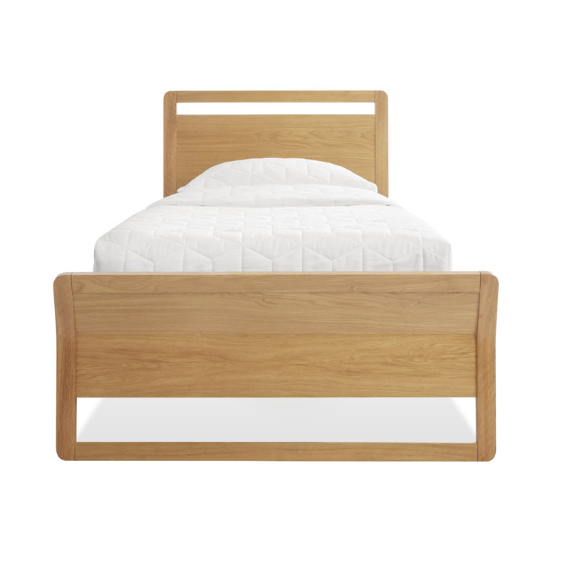 Woodrow Bed, Twin, White Oak