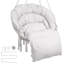 Chaise hamac avec coussin Macramé