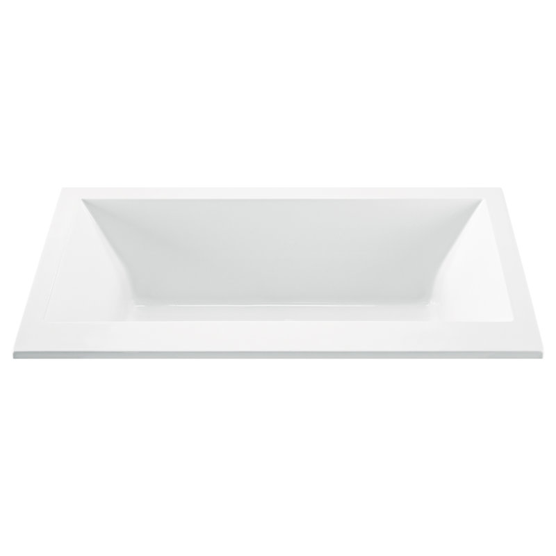 Baignoire à air encastrable 66 po MTI Solutions, Blanc