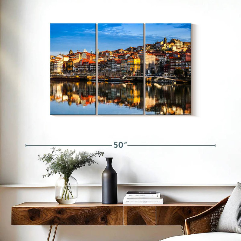 Ribeira Waterfront, 24" H x 38" W