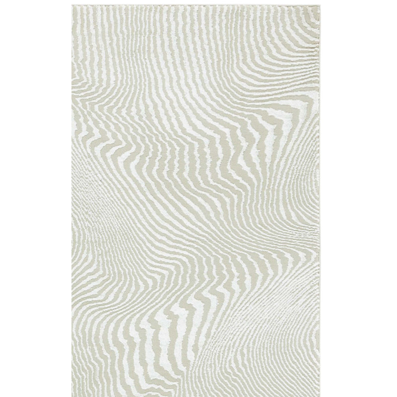 Jeron Performance Abstract Rug, Rectangle 4' x 6'