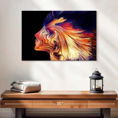 Profil abstrait dynamique Leisha
