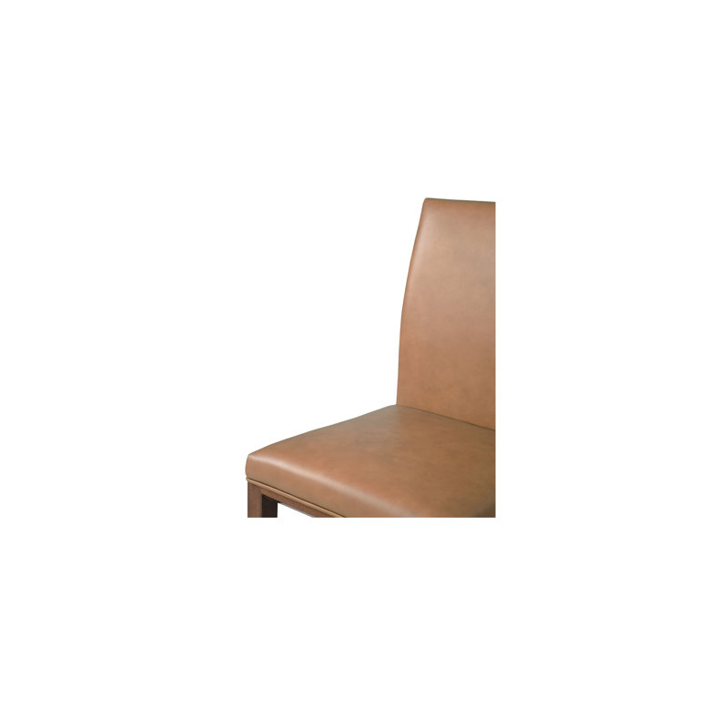 Arden Leather Dining Chair, Brown