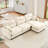 Modular Sectional L Shaped Couch With Ottoman, Premium Chenille Fabric,Tufted Cushion Backrest Design,Ergonomic Design Easy Install,Fits Bedrooms, Living Rooms Reading Nooks-700772771-700772775