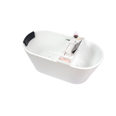 53.8'' x 29.2'' Freestanding Air Acrylic Bathtub